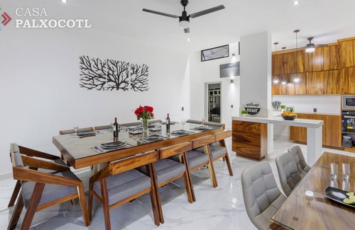 Bucerias House | Casa Palxocotl with Private Pool and Pickleball Court for large groups.