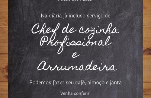 Ponta do Mangue House | Casa Pouso das Fadas com Arrumadeira e Cozinheira Profissional