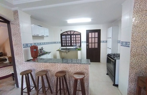 Camburi House | Casa Praia Camburi -10 Pessoas - Piscina com Cascata