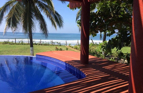 Saladita House | Casa Vista Mar @ Playa La Saladita, Oceanfront, Infinity Pool, World-Class Surf