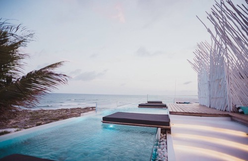 Tulsayab House | Casa Xuul Tulum Oceanfront - Daily cleaning included - Pools/Jacuzzis/Rooftop