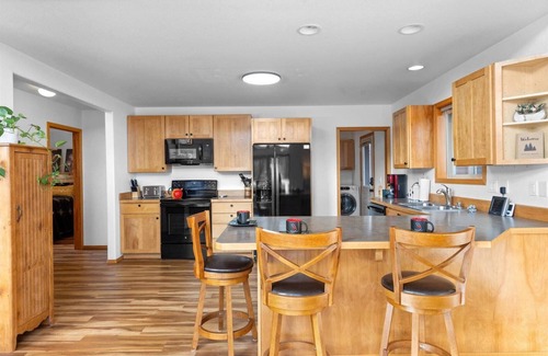 Worley House | Cave Bay Escape - Stunning Lake Views, Deck, Boat Slip, Grill, Blackstone, and Fireplace, near CDA!