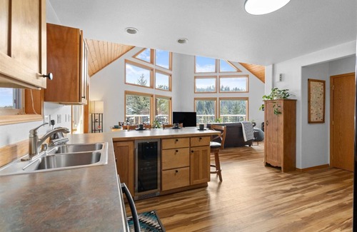 Worley House | Cave Bay Escape - Stunning Lake Views, Deck, Boat Slip, Grill, Blackstone, and Fireplace, near CDA!