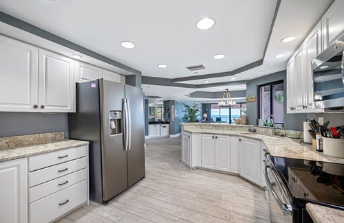 Sand Key Condo | CBC 1-3G – 5 Balconies with Gulf & Intercoastal Views, Pool, Hot Tub and more!
