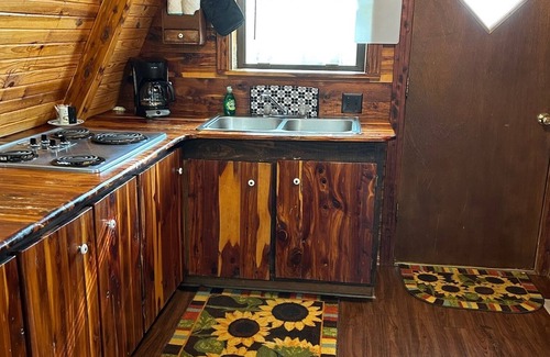 Eckerty Ski Chalet | Cedar A Frame Cabin 2 located on Patoka Lake in Southern Indiana