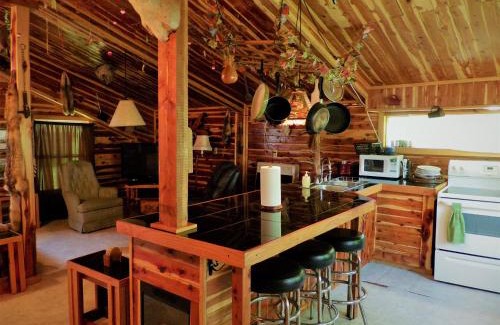Marshall Other | Cedar cabin located on a buffalo farm