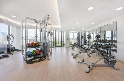 Central Square Apartment | Central Penthouse City Skyline Views Gym sleep 8
