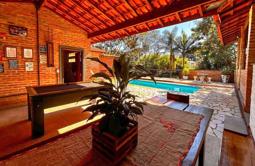 Botucatu House | Chácara com piscina e churrasq em Botucatu/SP