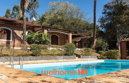 Monte Siao House | Chacara em Monte Sião com Piscina e Lazer Completo