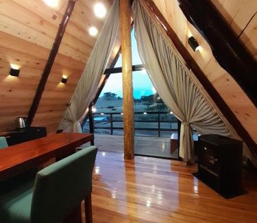 Bom Jardim da Serra Cabin | Chalé A-Frame da Fazenda
