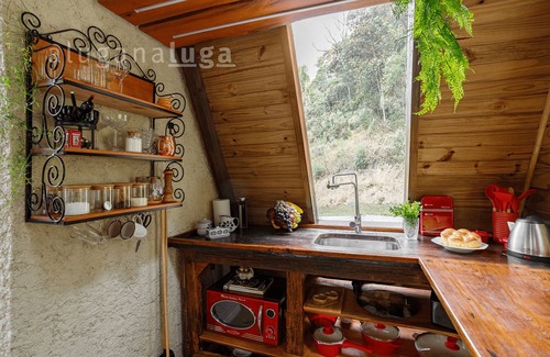 Sao Pedro de Alcantara Ski Chalet | Chalé Alcântara - With Bathtub