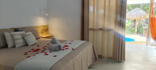 Fortim House | chalé com cozinha dois quartos e piscina privativa