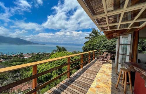 Ilhabela Historical Center House | Chalé com vista para o mar