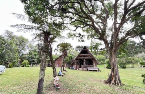 Campo Alegre Ski Chalet | Chalé do lago