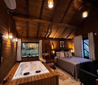 Praia Grande Ski Chalet | Chalé Girassol 4