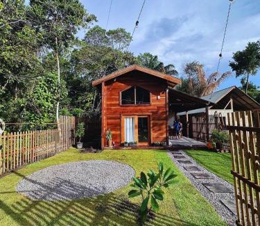 Belem Hotel | CHALÉ SAMAÚMA | Banheira de Hidromassagem | Rede Suspensa | Decks de frente para praia