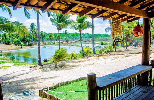 Ponta do Anel Cabin | Chalés Canto do mangue praia do Macapá Luís Correia litoral do Piauí Brasil