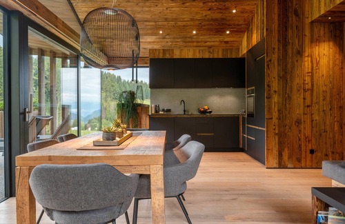 Selva di Val Gardena Ski Chalet | Chalet 'L Piz Dolomites' with Mountain View, Private Terrace and Wi-Fi