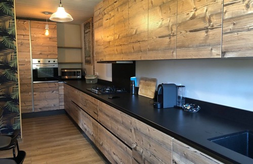 Lalaye Ski Chalet | Chalet Le Cocon du Val - house among the trees