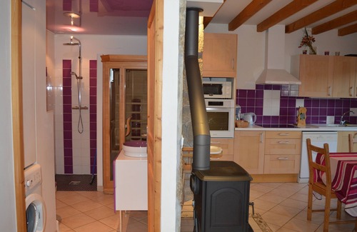 Le Touvet Ski Chalet | Chalet 'Lilac' * and 3 ears Gites de France - SAUNA and OUTDOOR JACUZZI