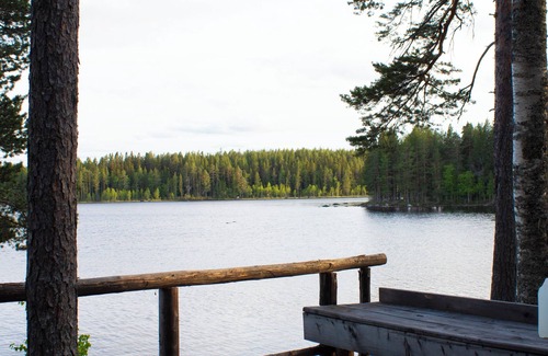 Overturingen House | Chalet perched in the trees on a private island with exceptional views