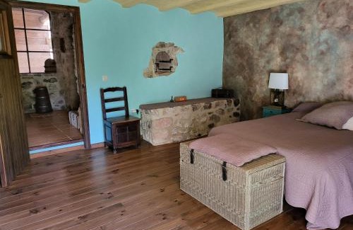 Saint-Laurent-de-Cerdans Bed & Breakfast | chambre ciel et terre et chambre terrasse