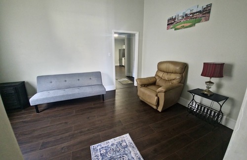 St. Louis Apartment | Charming 2-bedroom apartment in St. Louis with AC, WiFi, & in-unit laundry!