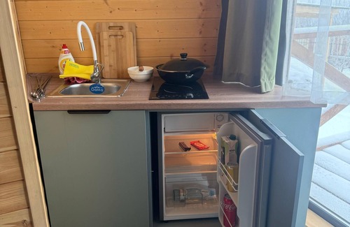 Almaty Ski Chalet | Charming 2-bedroom chalet with AC, WiFi in gorgeous Almaty with Mountain View