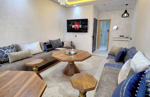 Beni Mellal Apartment | Charming 2-bedroom apartment with AC, WiFi in quaint Beni-Mellal