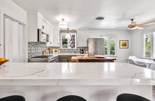 The Mesa House | Charming 4BR, 4BA, home in the Mesa. Lovely indoor and outdoor spaces!