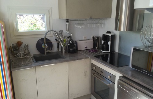 Sorede Cabin | Charming air-conditioned house in Sorède sleeps 4/6, 6 km from Argelès Sur Mer.