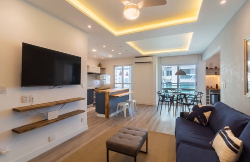 Barra da Tijuca Apartment | Charming Barra 1min From the Beach Lc201b