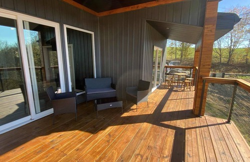 Weirton House | Charming Brand New Modern Townhome with Breathtaking WV Mountain Views!