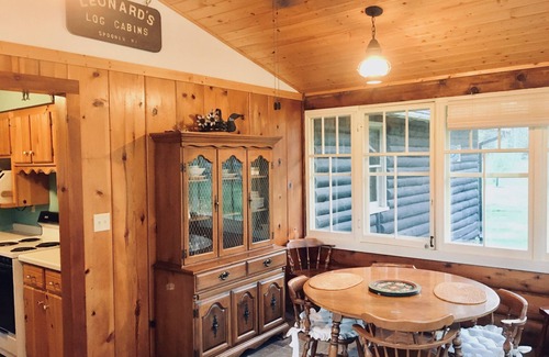 Spooner House | Charming Cabin with Beautiful Spooner Lake Front