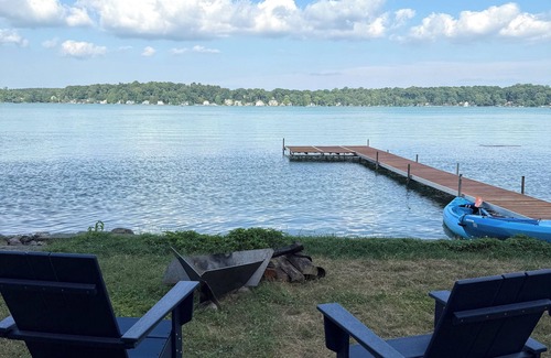 Vandalia Cottage | Charming cottage on Crystal Clear Birch Lake - Perfect getaway