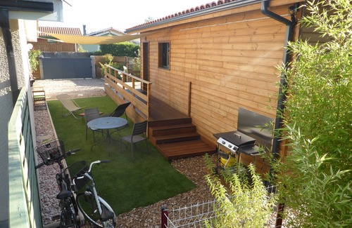 Audenge Ski Chalet | Charming cottage on the edge of the Arcachon Bay, La Case des Bergeys in Audenge