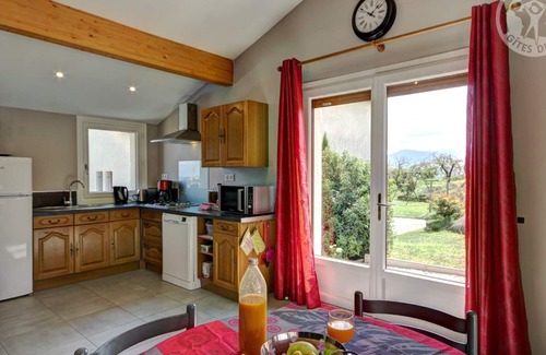 Genilac Cottage | Charming Cottage with Private Terrace, Garden, and Modern Amenities in Genilac