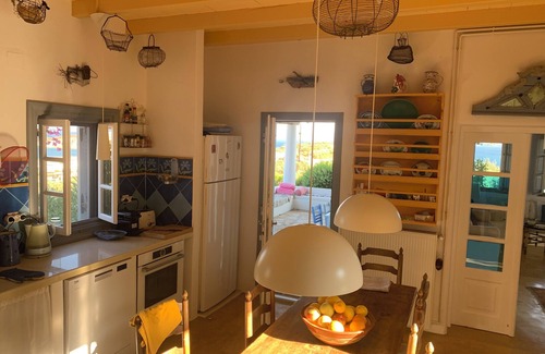 Lipsoi Villa | Charming house in Lipsi with exceptional view of the Aegean Sea