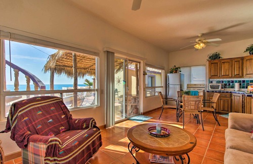 Las Conchas Cottage | Charming Las Conchas Home w/Patio: Steps to Beach