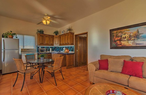 Las Conchas Cottage | Charming Las Conchas Home w/Patio: Steps to Beach