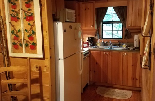 Lake Lure Cabin | Charming pet-friendly cabin with hot tub for two: Your perfect mountain retreat!