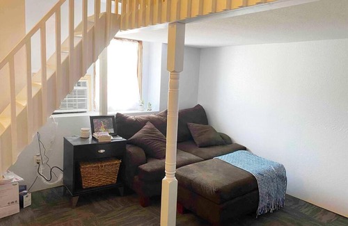 Red Lake Falls Apartment | Charming studio apt with loft in downtown RLF.