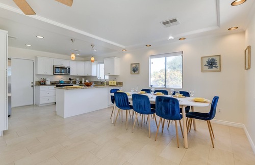 Bermuda Dunes Villa | Cheerful villa with Pool, Spa, & Pickleball Court!