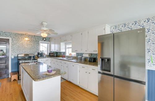 Cherryfield House | Cherryfield Home with Decks On Historic Horse Farm