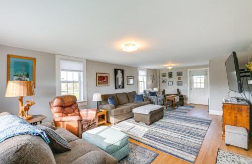 Cherryfield House | Cherryfield Home with Decks On Historic Horse Farm