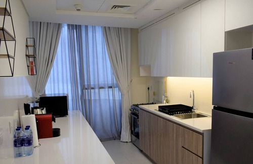 Mirdif Apartment | Chic and Cozy Multaqa Studio Retreat - ALM-07