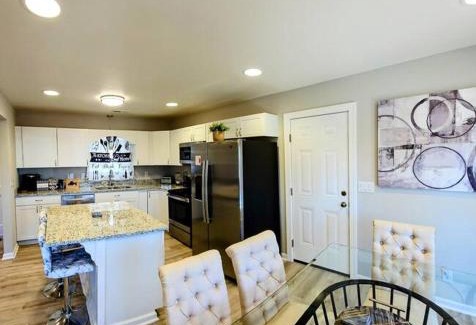 Goose Creek Villa | Chic Oasis: 3BR, 2BA, Private Deck