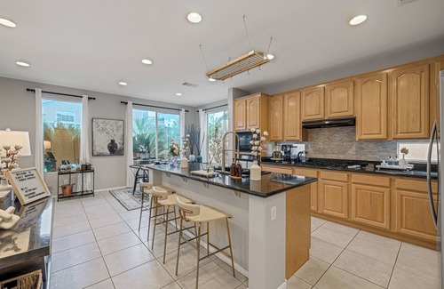 Spring Valley House | Chic & Spacious 5BD Summerlin South Villa + Private Pool & Hot Tub