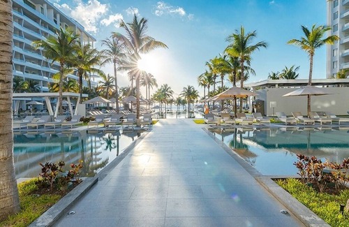 Playa Mujeres Apartment | Christmas in Cancun! Luxe 2BR Oceanfront Villa at Garza Blanca Cancun