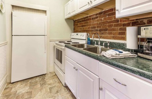 Old West Broad Neighborhood Apartment | Classic Charm Overlooking Square